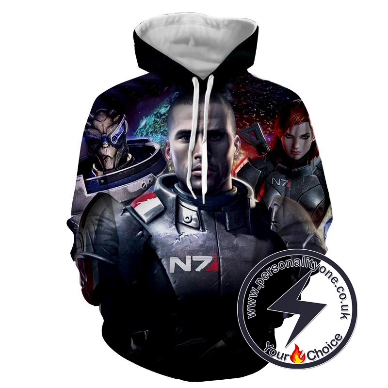 Mass Effect - Mass Effect Sweat Shirt - Mass Effect Hoodies